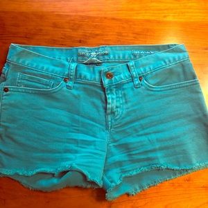 Aqua Blue Lucky Brand Shorts